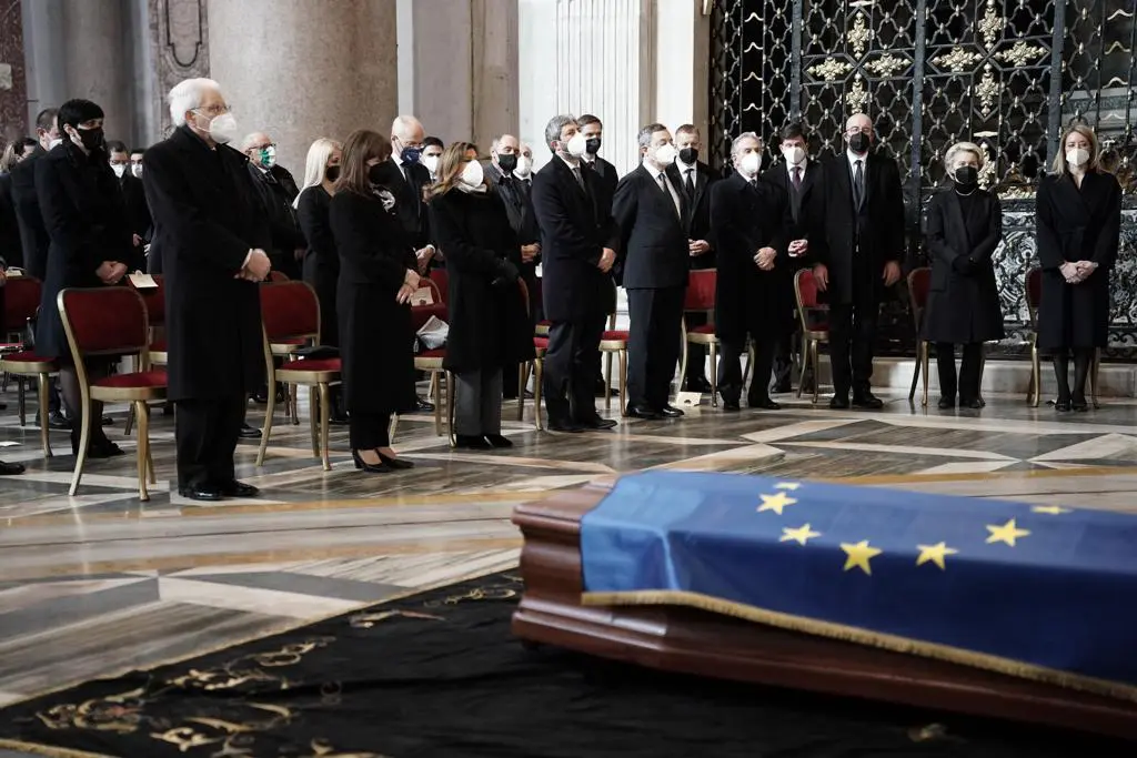Δήλωση της Προέδρου μετά την εξόδιο ακολουθία του Προέδρου David Sassoli