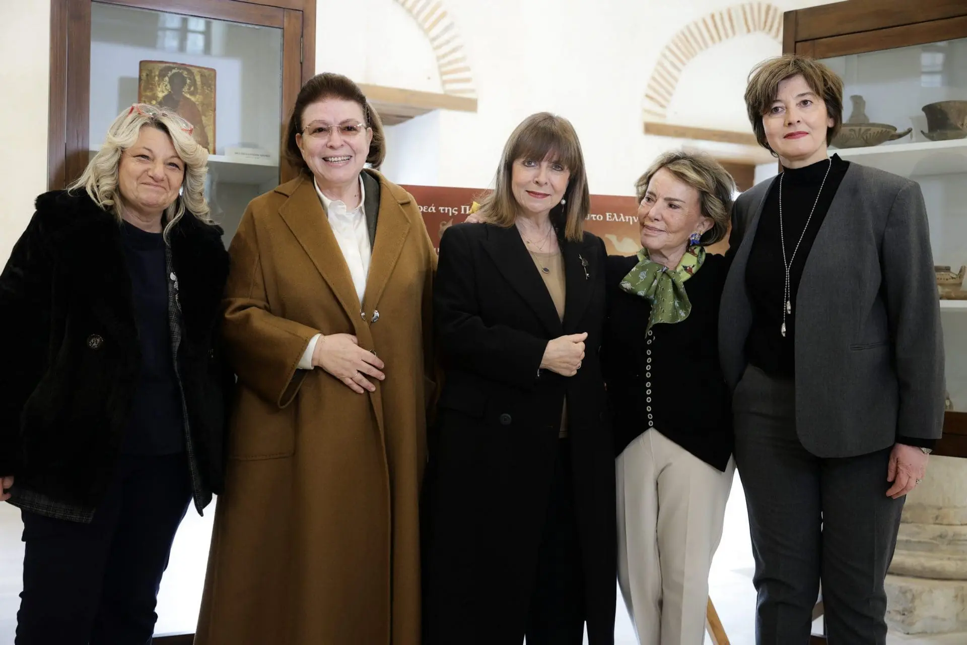 Stin Romaiki Agora gia tin teleti paradosis tis doreas tis Pegkys Zoumpoulaki sto E 3