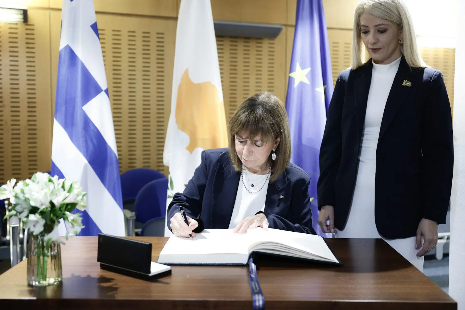 Συνάντηση με την Πρόεδρο της Βουλής της Κύπρου Αννίτα Δημητρίου 3