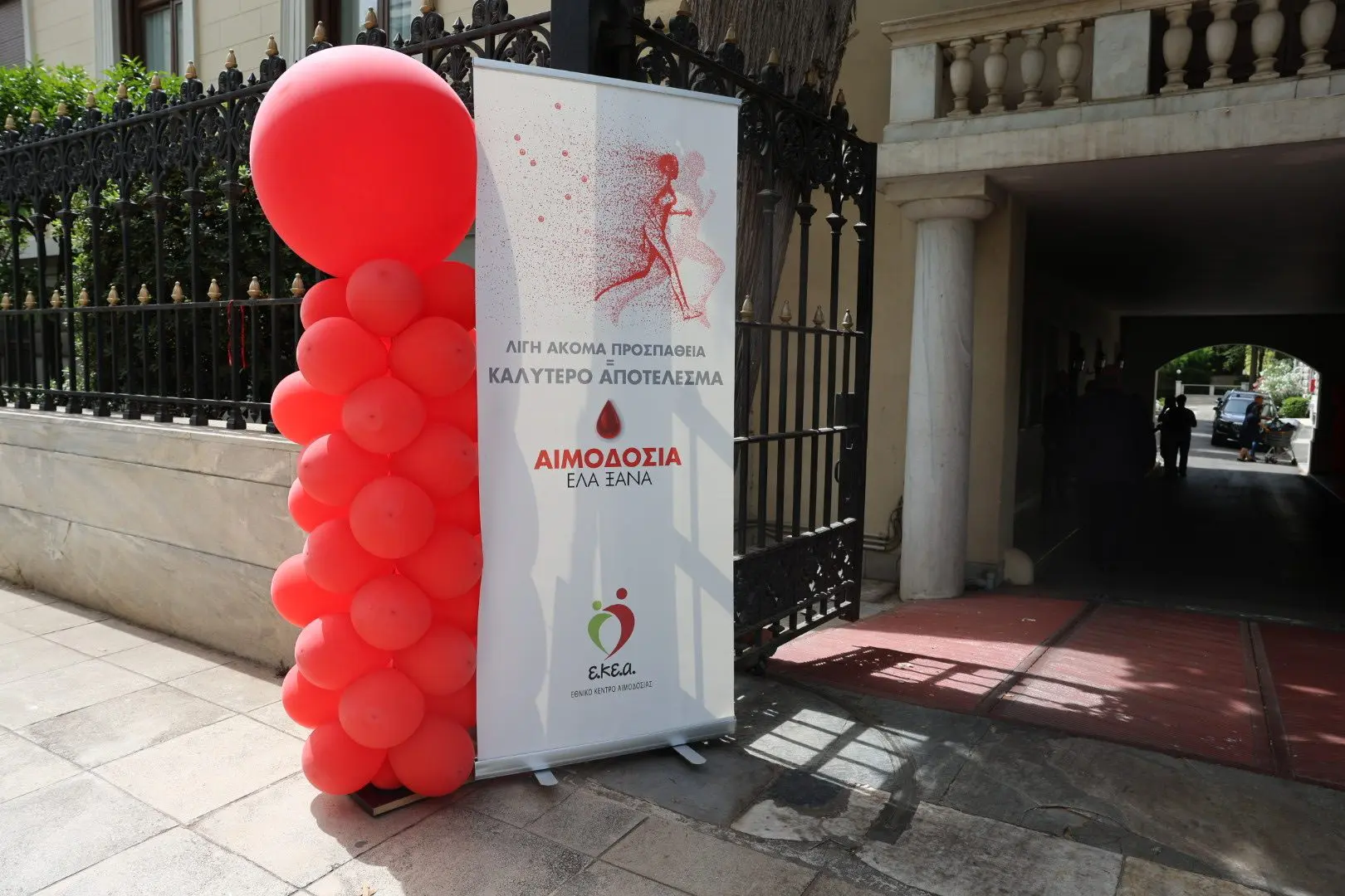 Ethelontiki aimodosia sto Proedriko Megaro me aformi tin Pagkosmia Imera Ethelonti Aimodoti 3