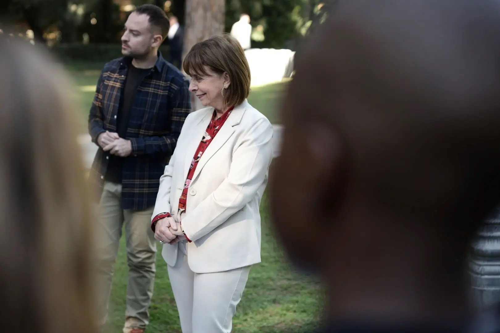 H Πλανόδια Βιβλιοθήκη στον κήπο του Προεδρικού Μεγάρου 1