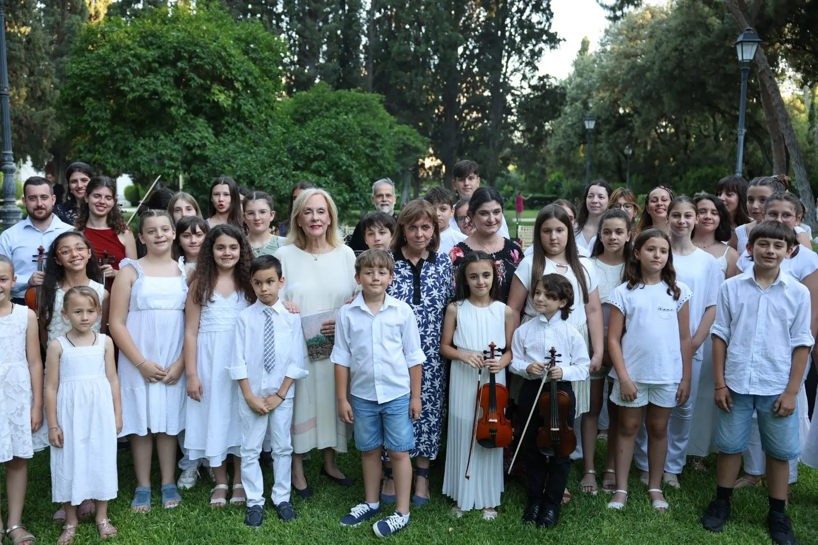 Stin ekdilosi gia tin Evropaiki Imera Mousikis ston kipo tou Proedrikou Megarou 5