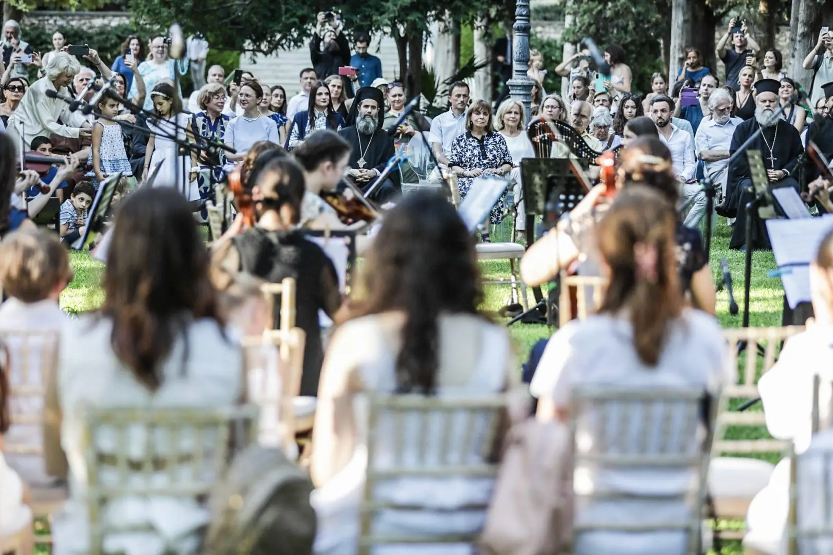 Stin ekdilosi gia tin Evropaiki Imera Mousikis ston kipo tou Proedrikou Megarou 7