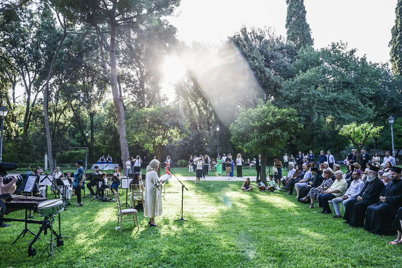 Stin ekdilosi gia tin Evropaiki Imera Mousikis ston kipo tou Proedrikou Megarou 8