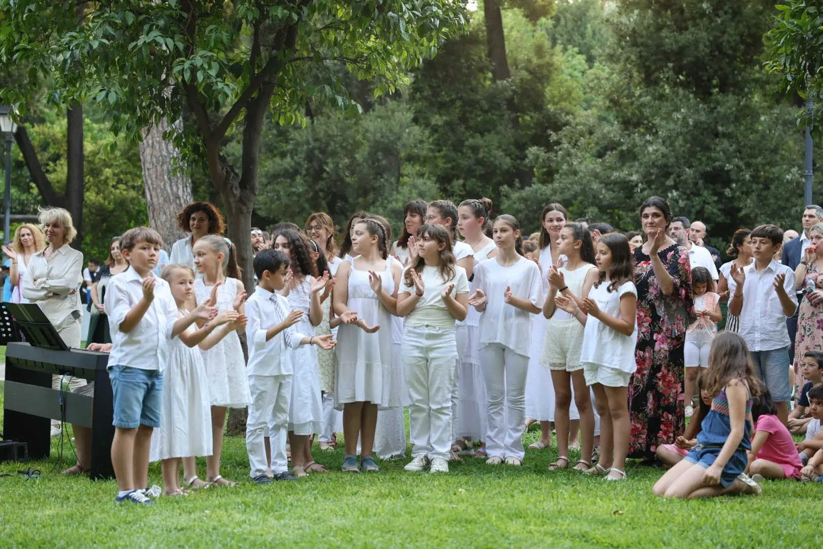 Stin ekdilosi gia tin Evropaiki Imera Mousikis ston kipo tou Proedrikou Megarou 9