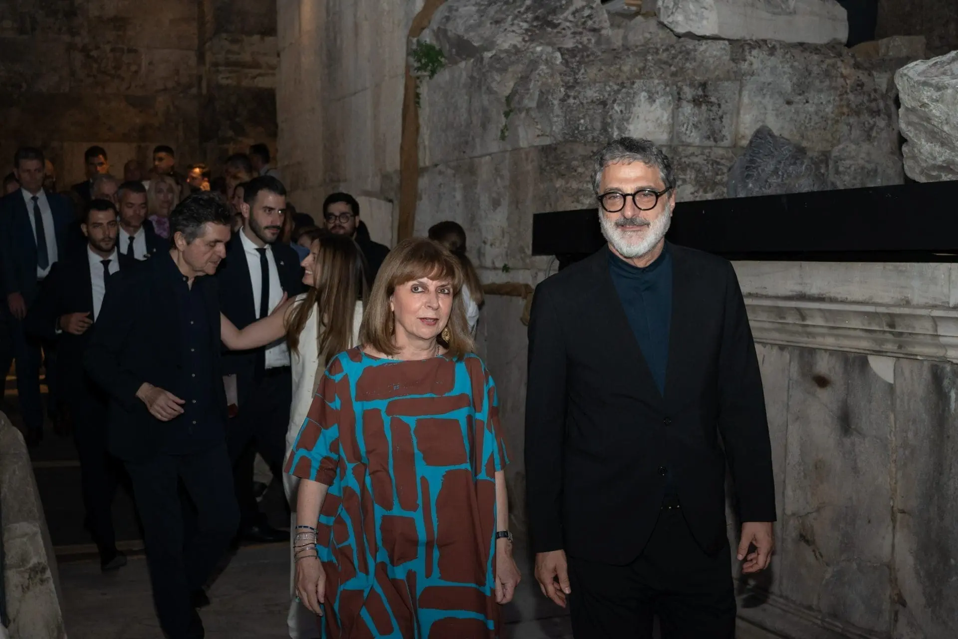 sto irodeio gia tin premiera tis operas toska 5