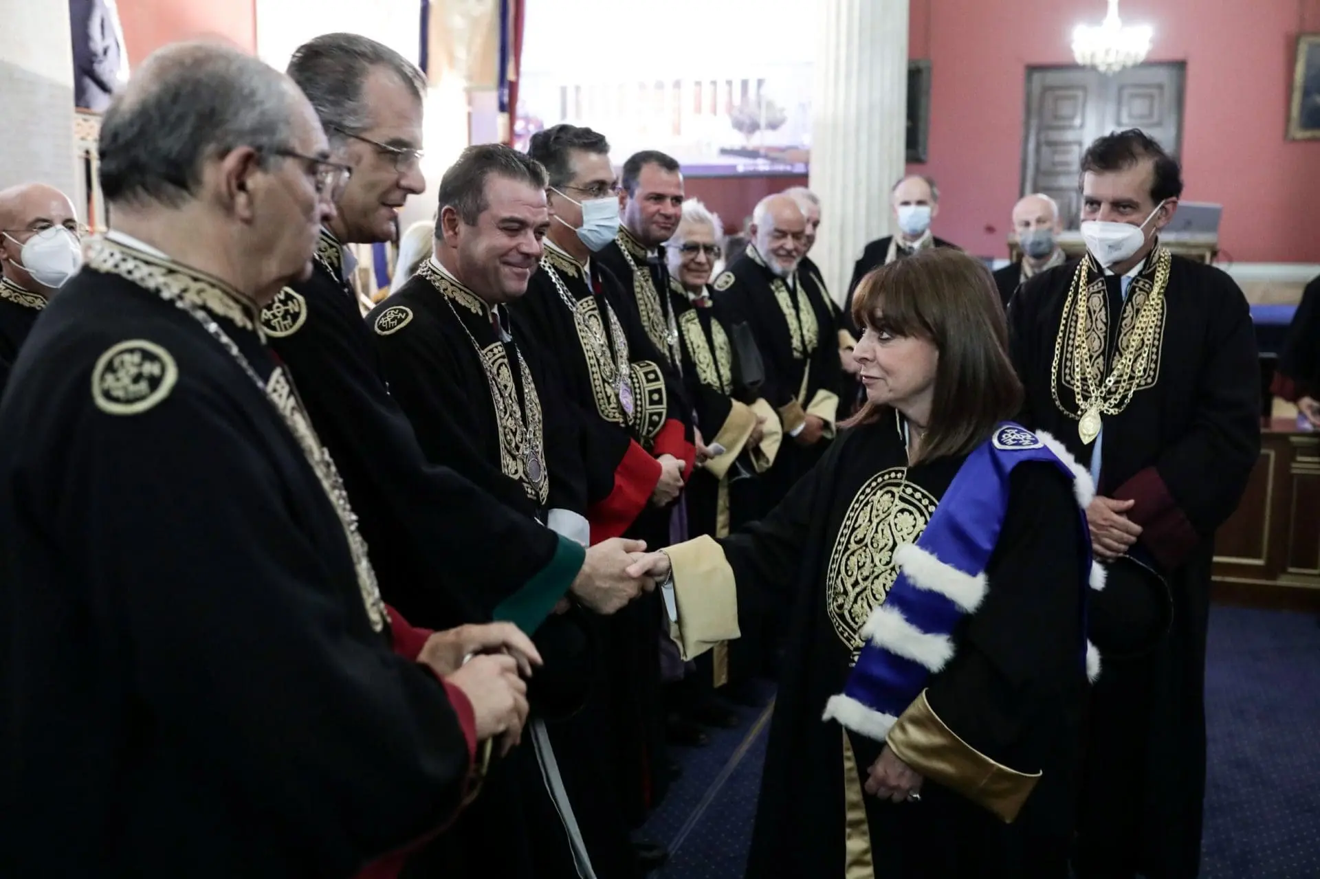 Αναγόρευση σε Επίτιμη Διδάκτορα του Τμήματος Πολιτικής Επιστήμης 1