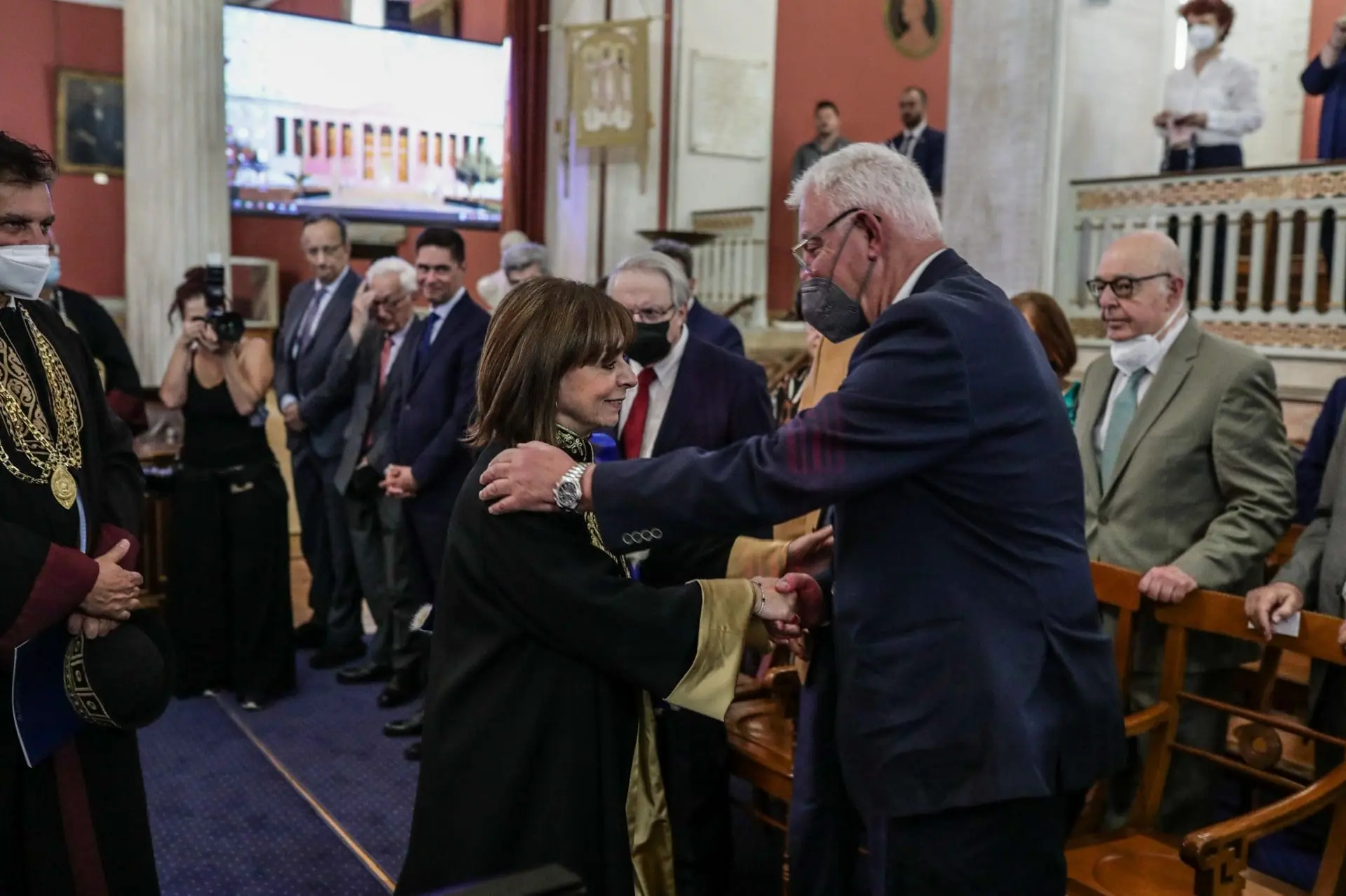 Αναγόρευση σε Επίτιμη Διδάκτορα του Τμήματος Πολιτικής Επιστήμης 2