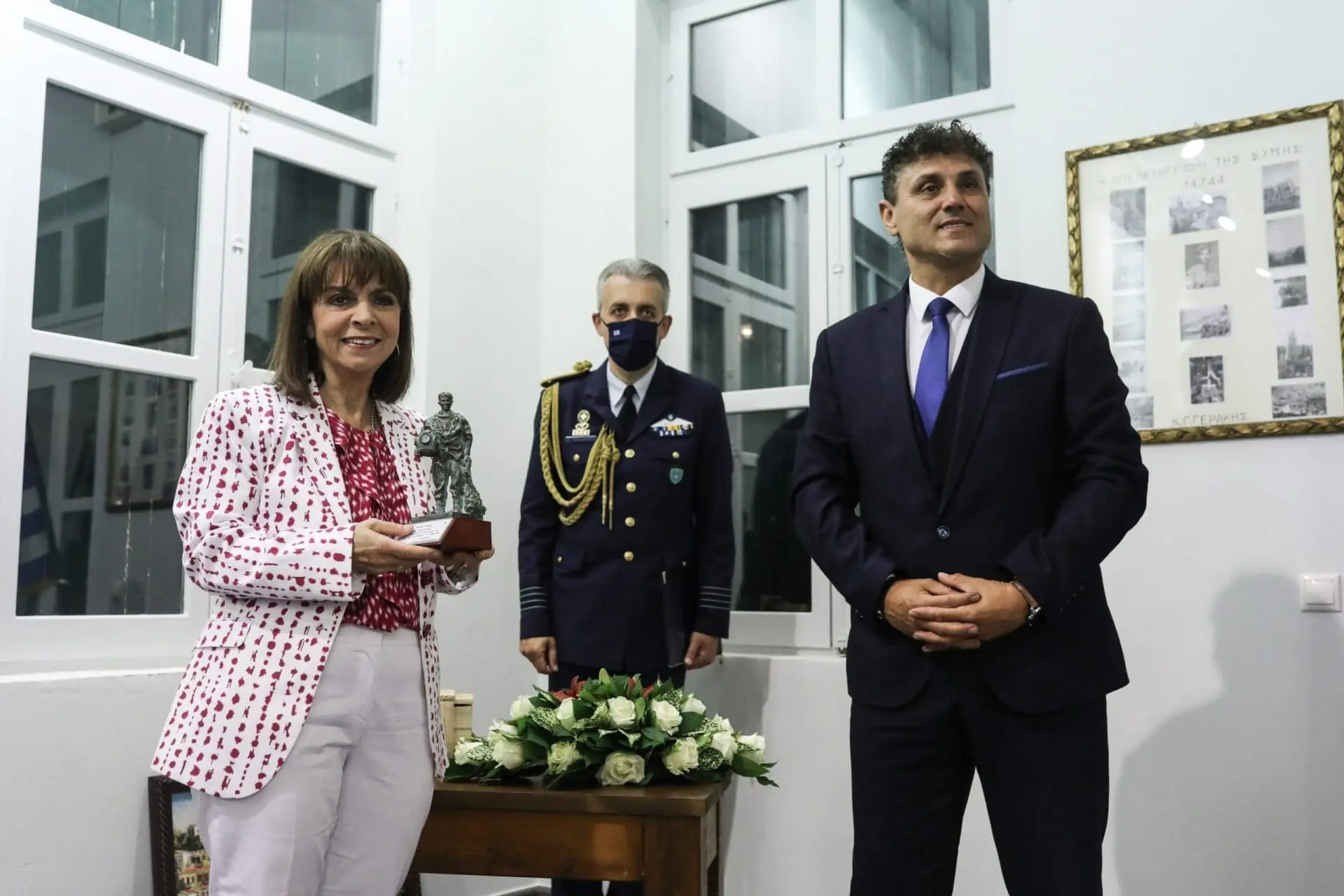 Ανακήρυξη της Προέδρου της Δημοκρατίας σε Επίτιμη Δημότη Σύμης 1