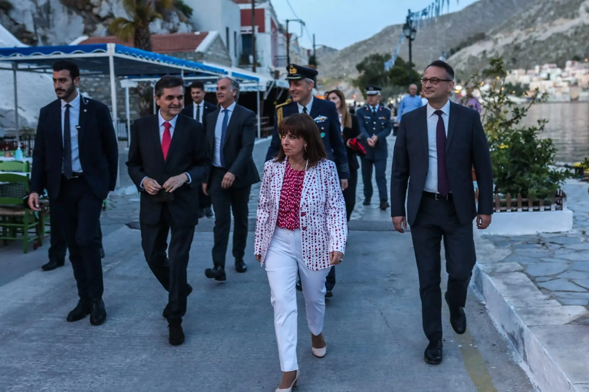 Ανακήρυξη της Προέδρου της Δημοκρατίας σε Επίτιμη Δημότη Σύμης 2