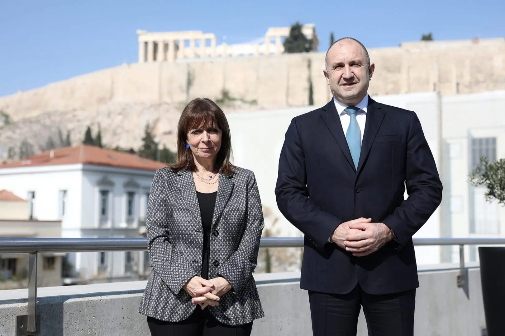 Γεύμα με τον Πρόεδρο της Δημοκρατίας της Βουλγαρίας Rumen Radev 1