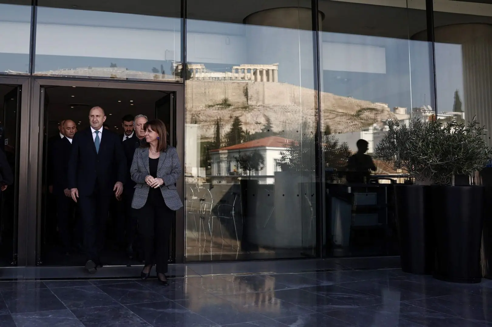 Γεύμα με τον Πρόεδρο της Δημοκρατίας της Βουλγαρίας Rumen Radev 2