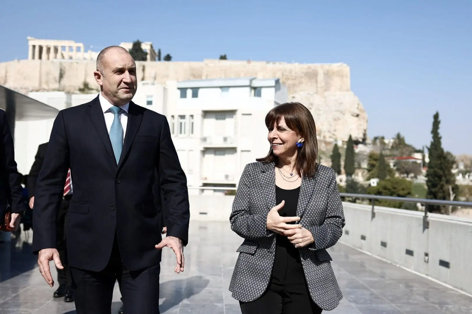 Γεύμα με τον Πρόεδρο της Δημοκρατίας της Βουλγαρίας Rumen Radev 3