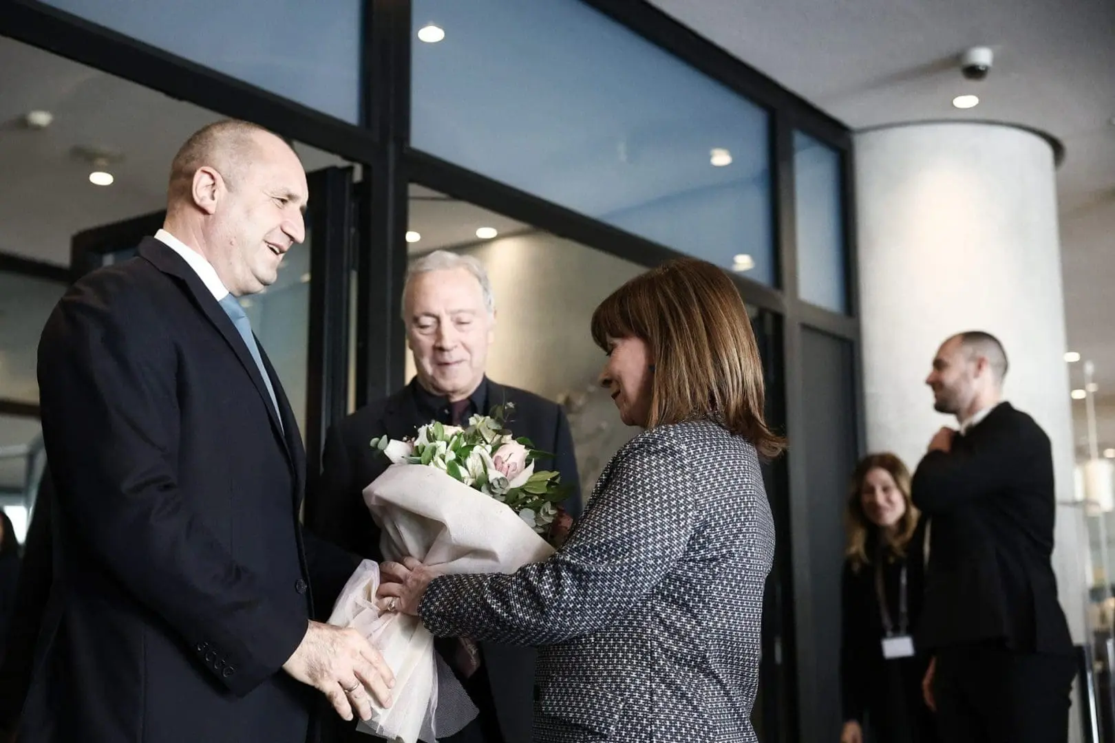 Γεύμα με τον Πρόεδρο της Δημοκρατίας της Βουλγαρίας Rumen Radev 4