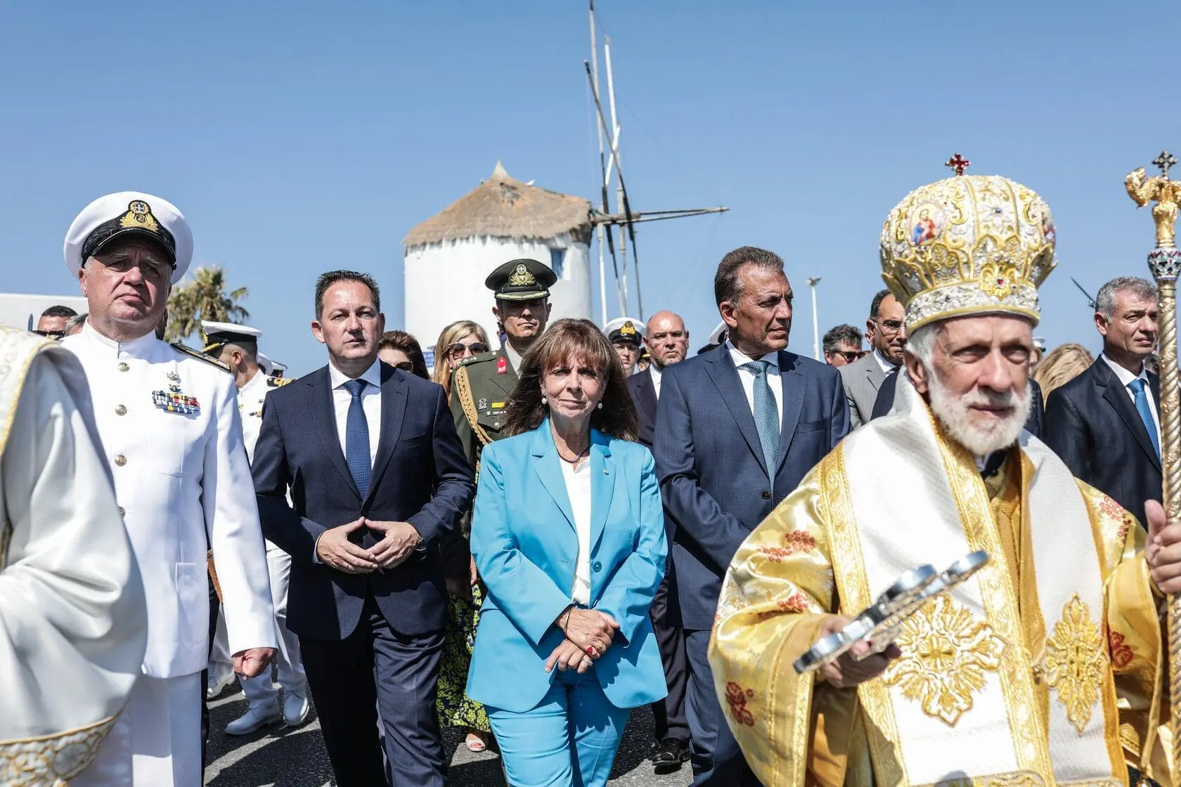 Δήλωση για την εορτή της Κοιμήσεως της Θεοτόκου στο Ιερό Προσκύνημα Παναγίας Εκατονταπυλιανής Πάρου 4