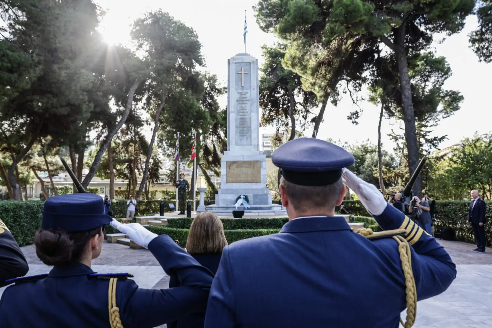 Δήλωση για την επέτειο της 28ης Οκτωβρίου 1940 μετά τη στρατιωτική παρέλαση 14