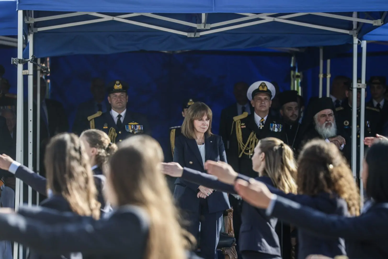 Δήλωση για την επέτειο της 28ης Οκτωβρίου 1940 μετά τη στρατιωτική παρέλαση 16