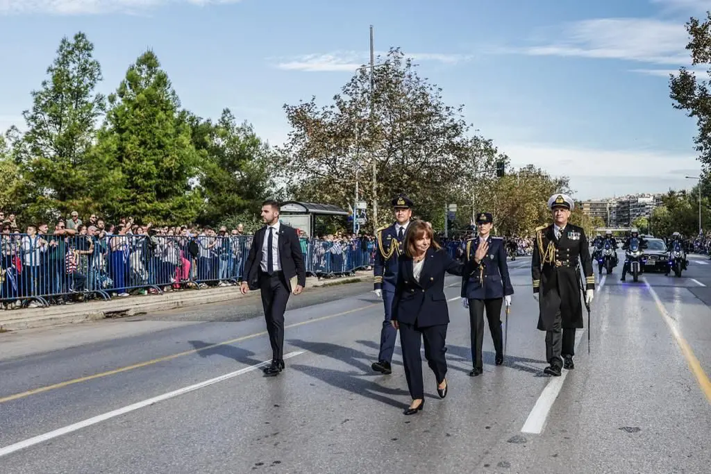 Δήλωση για την επέτειο της 28ης Οκτωβρίου 1940 μετά τη στρατιωτική παρέλαση 2