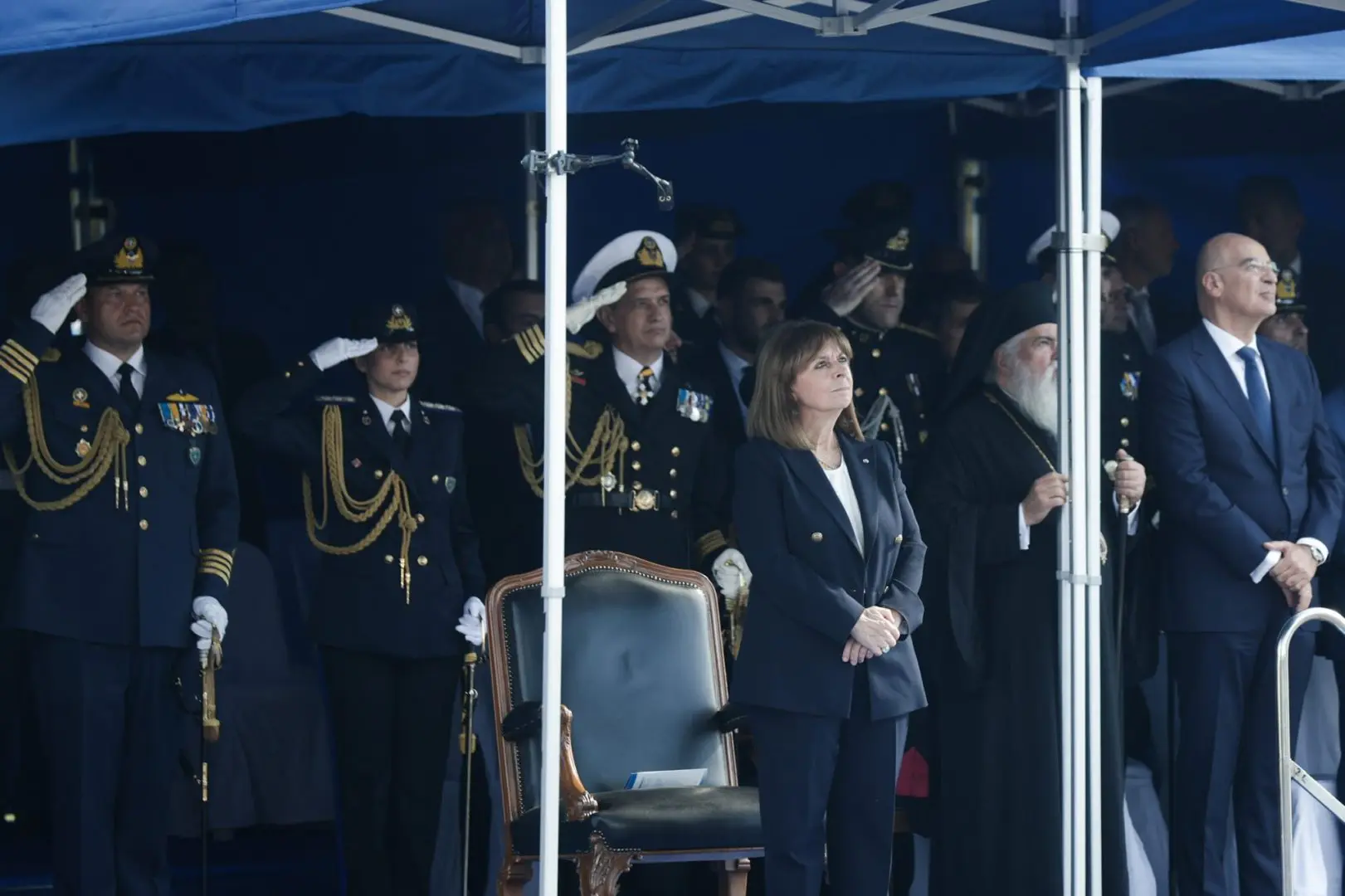 Δήλωση για την επέτειο της 28ης Οκτωβρίου 1940 μετά τη στρατιωτική παρέλαση 3