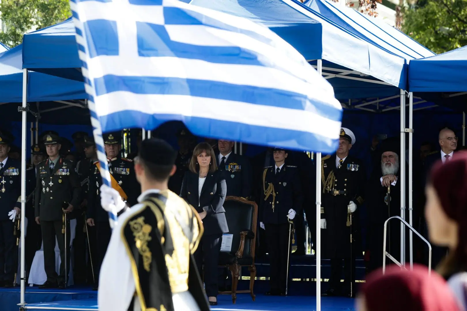 Δήλωση για την επέτειο της 28ης Οκτωβρίου 1940 μετά τη στρατιωτική παρέλαση 4