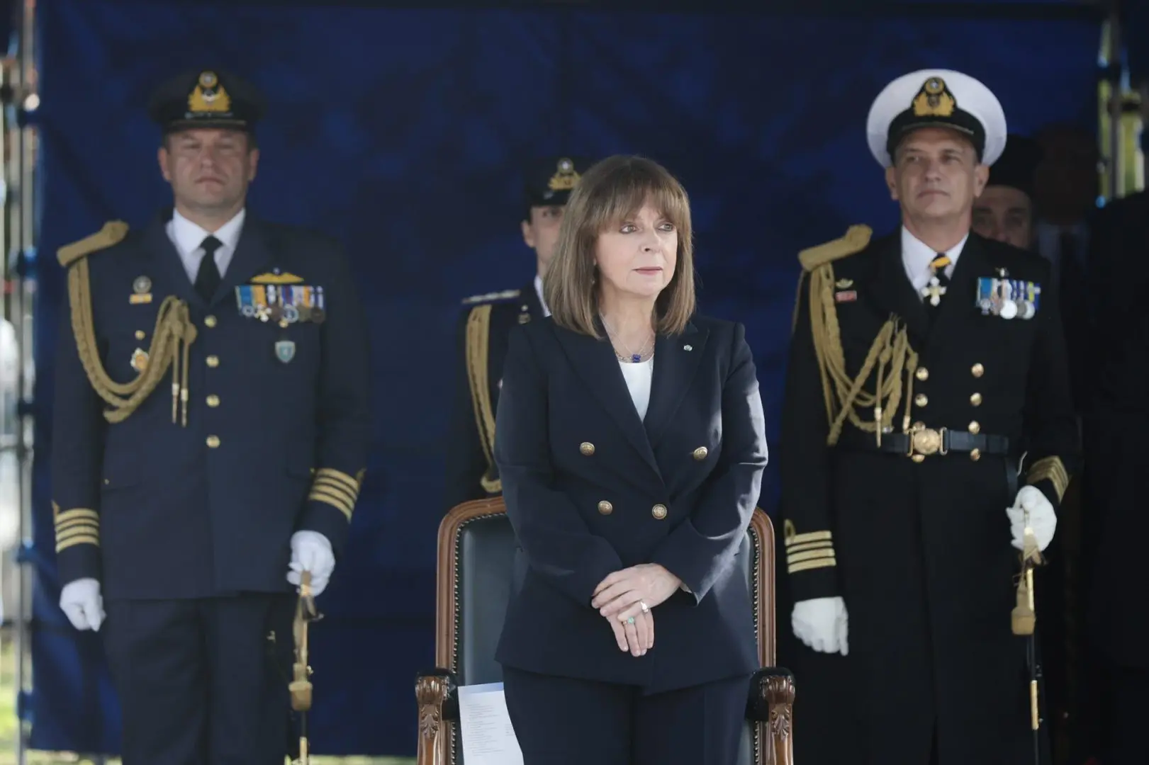 Δήλωση για την επέτειο της 28ης Οκτωβρίου 1940 μετά τη στρατιωτική παρέλαση 7