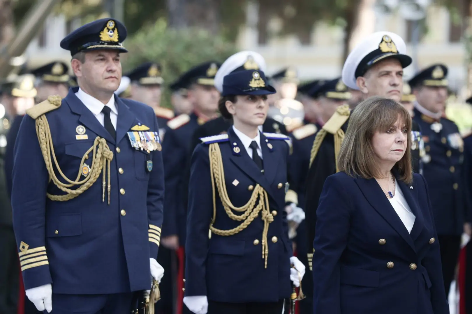 Δήλωση για την επέτειο της 28ης Οκτωβρίου 1940 μετά τη στρατιωτική παρέλαση 9