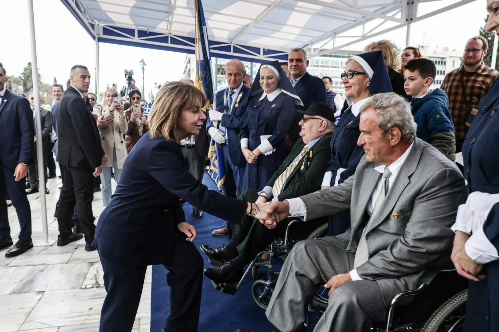 Δήλωση μετά την παρέλαση για την Εθνική Επέτειο της 25ης Μαρτίου 1821 17