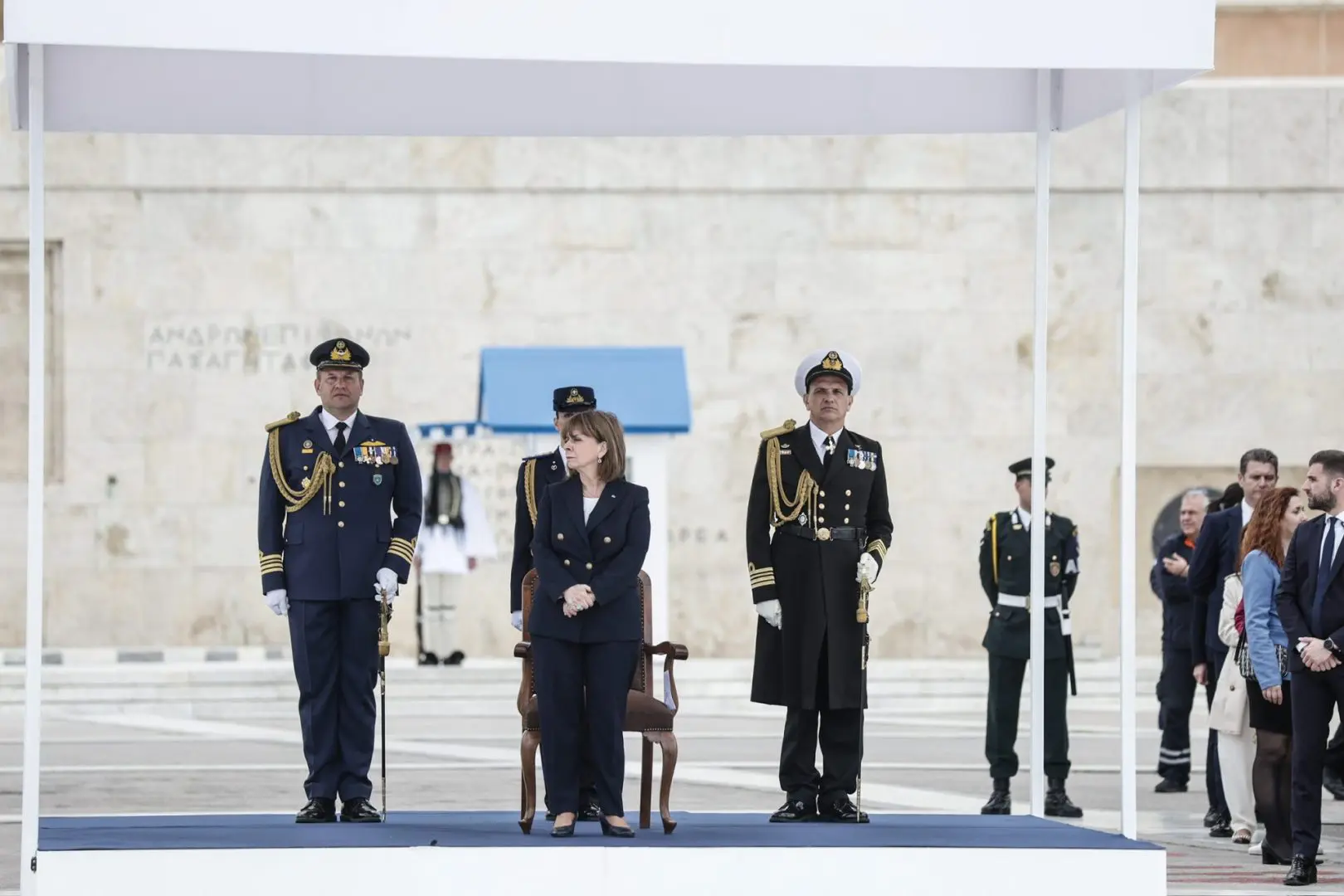 Δήλωση μετά την παρέλαση για την Εθνική Επέτειο της 25ης Μαρτίου 1821 7