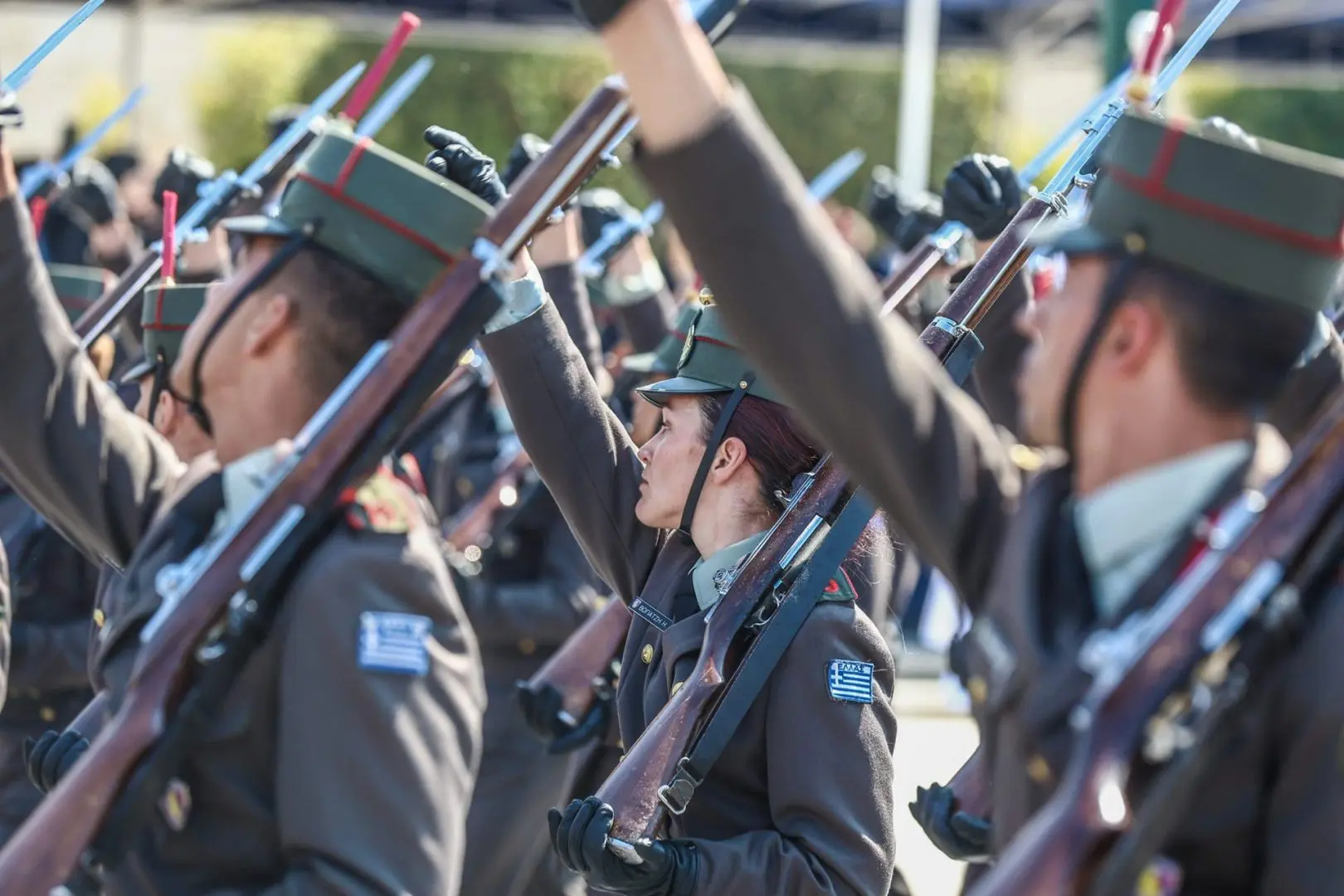 Δήλωση της Προέδρου της Δημοκρατίας Κατερίνας Σακελλαροπούλου μετά την παρέλαση για την Εθνική Επέτειο της 25ης Μαρτίου 1821 1