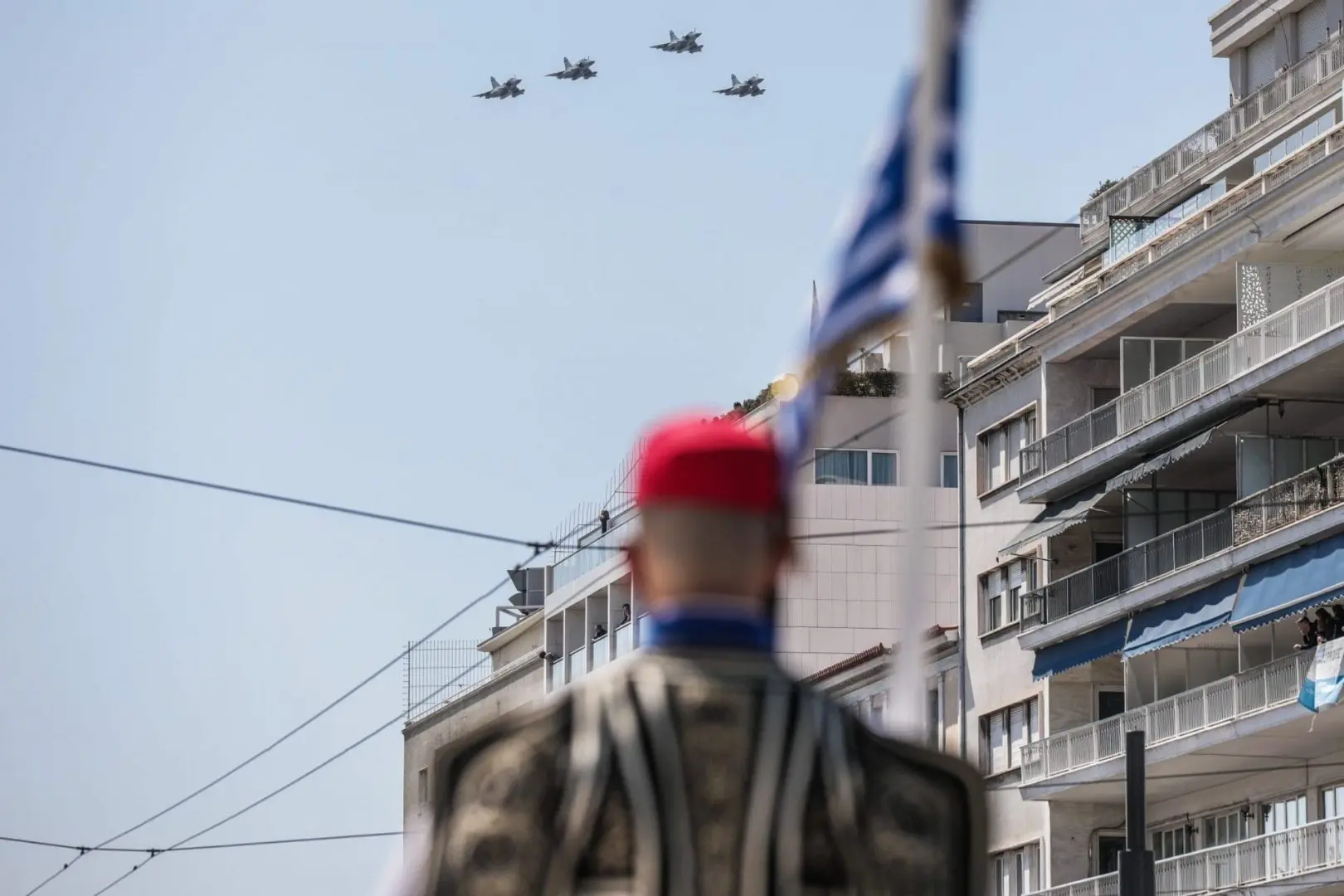 Δήλωση της Προέδρου της Δημοκρατίας Κατερίνας Σακελλαροπούλου μετά την παρέλαση για την εθνική επέτειο της 25ης Μαρτίου 1821 2