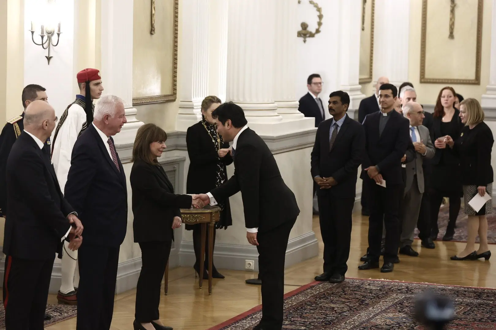 Δεξίωση προς τιμήν του Διπλωματικού Σώματος 1