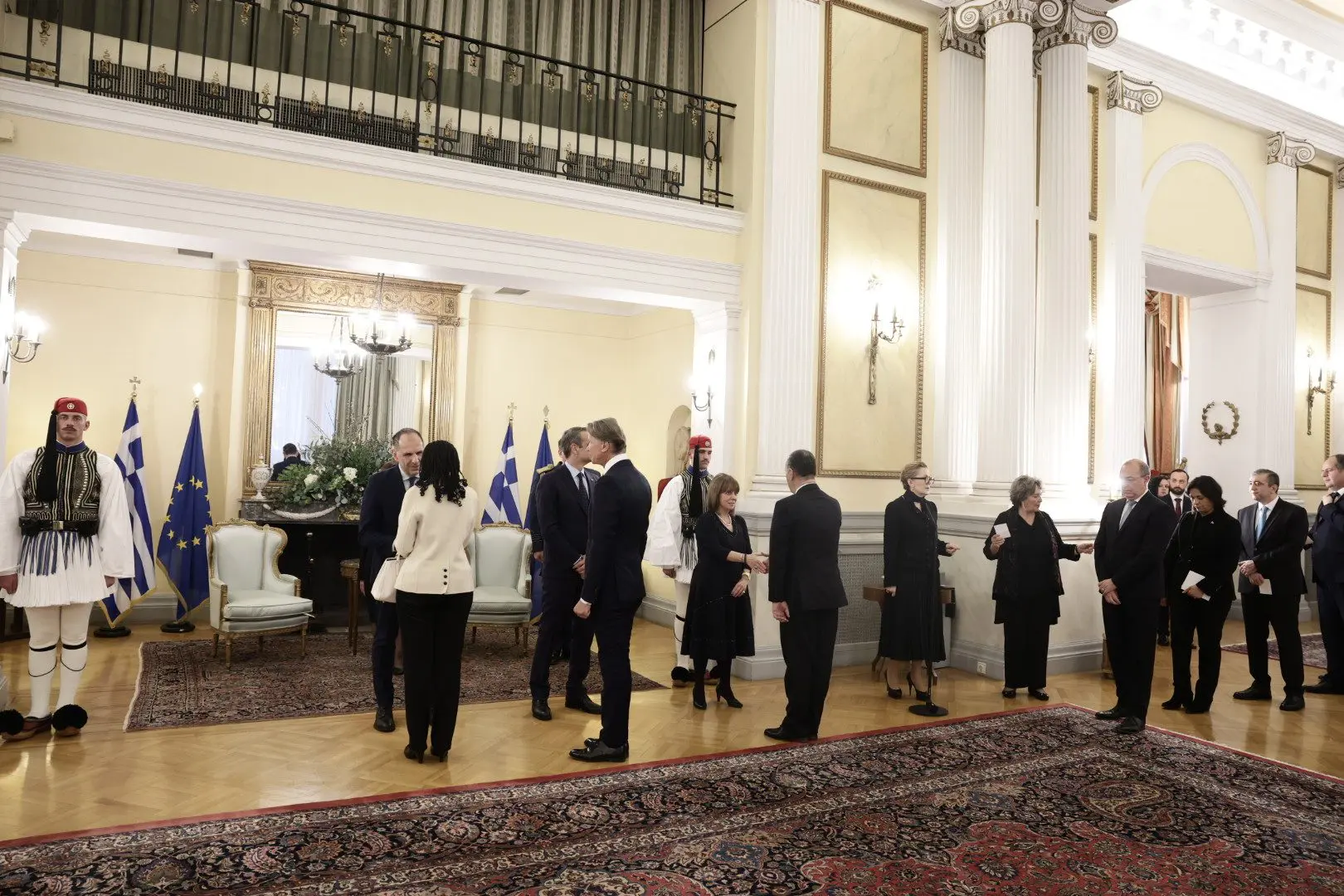 Δεξίωση προς τιμήν του Διπλωματικού Σώματος 5 1