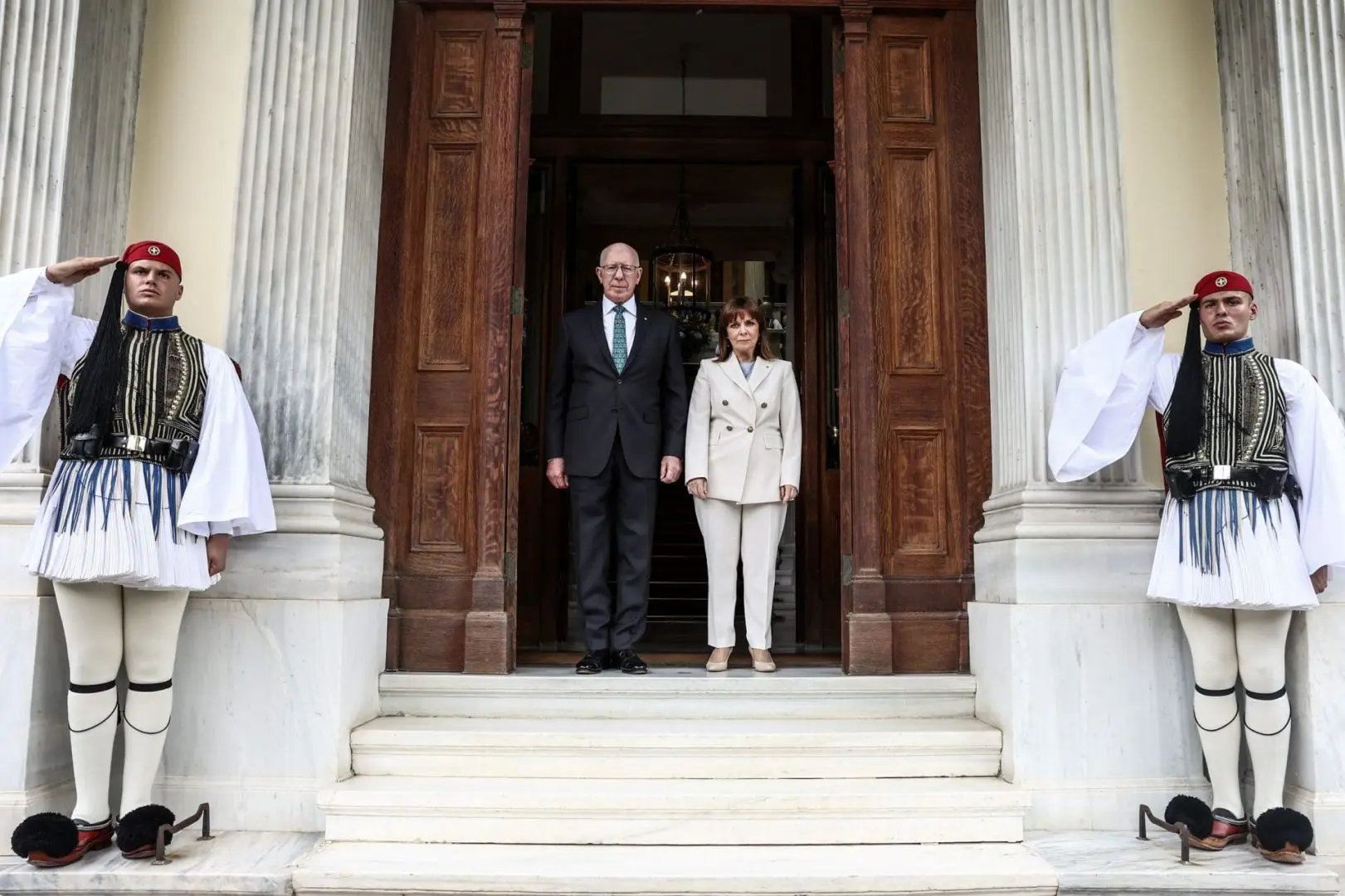 Δηλώσεις Αυστραλίας David Hurley κατά τη συνάντησή τους στο Προεδρικό Μέγαρο 2