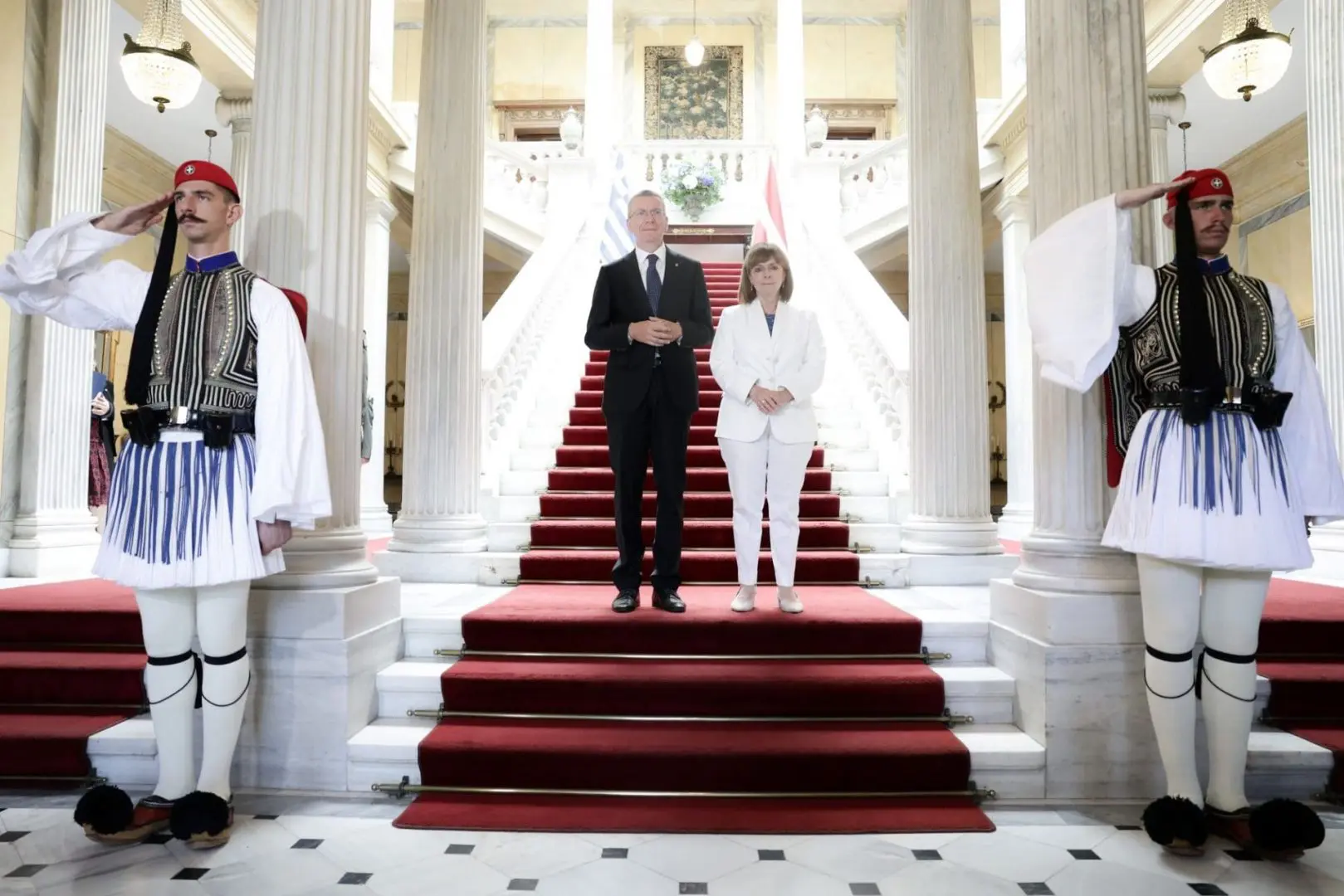 Δηλώσεις των Προέδρων κατά τη συνάντησή τους στο Προεδρικό Μέγαρο 1