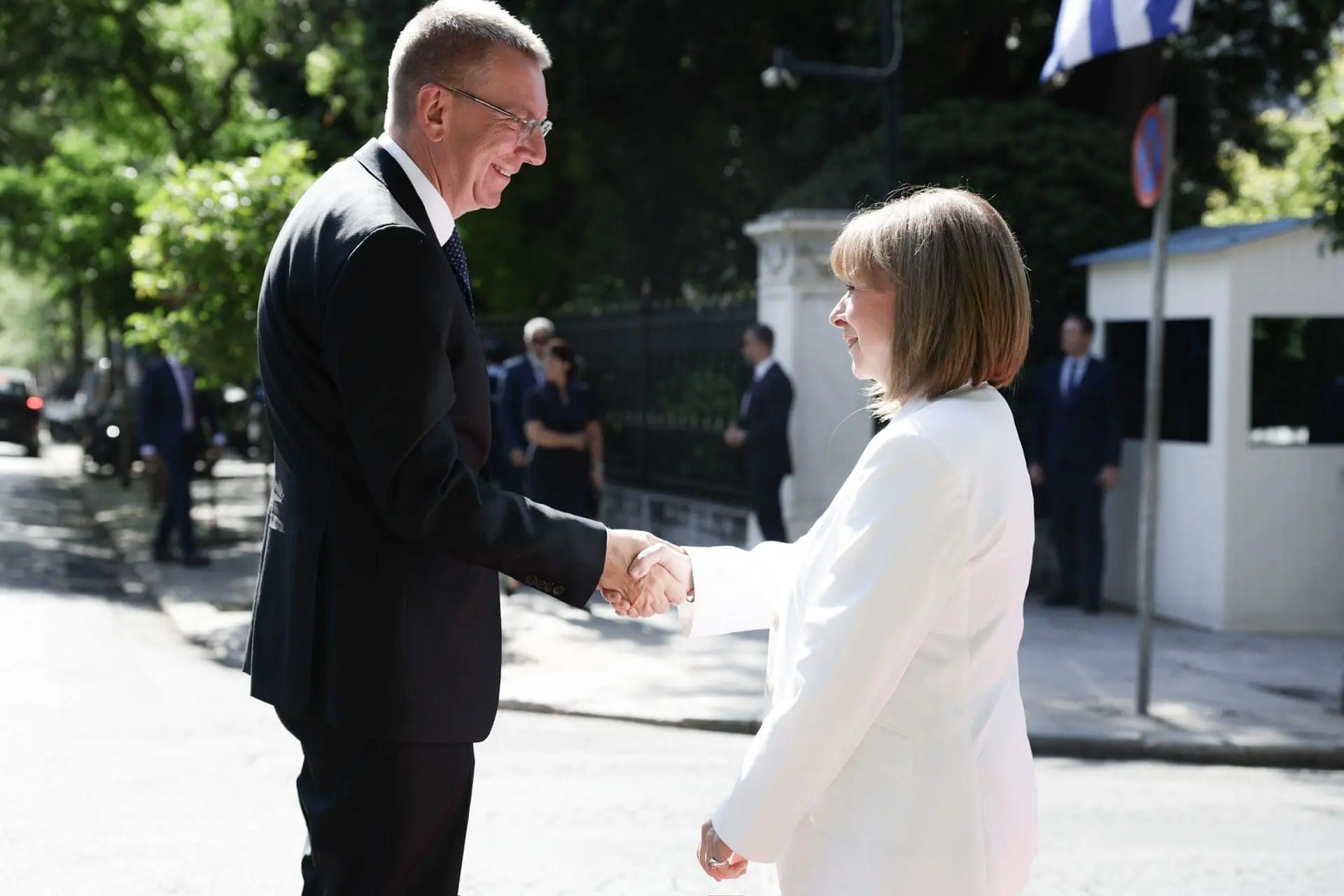 Δηλώσεις των Προέδρων κατά τη συνάντησή τους στο Προεδρικό Μέγαρο 6