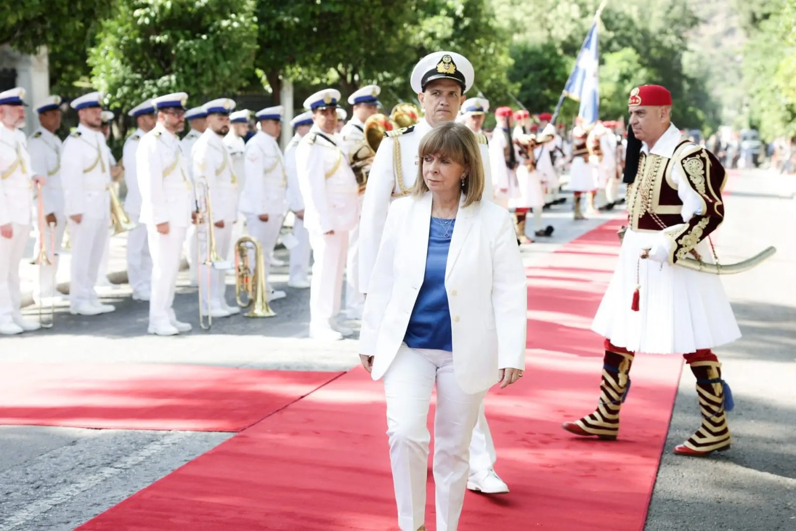 Δηλώσεις των Προέδρων κατά τη συνάντησή τους στο Προεδρικό Μέγαρο 7