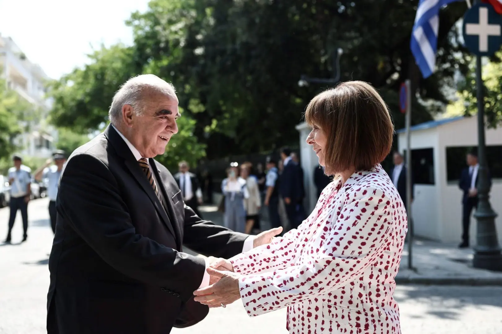 Δηλώσεις των Προέδρων της Ελληνικής Δημοκρατίας Κατερίνας Σακελλαροπούλου και της Δημοκρατίας της Μάλτας George Vella 2
