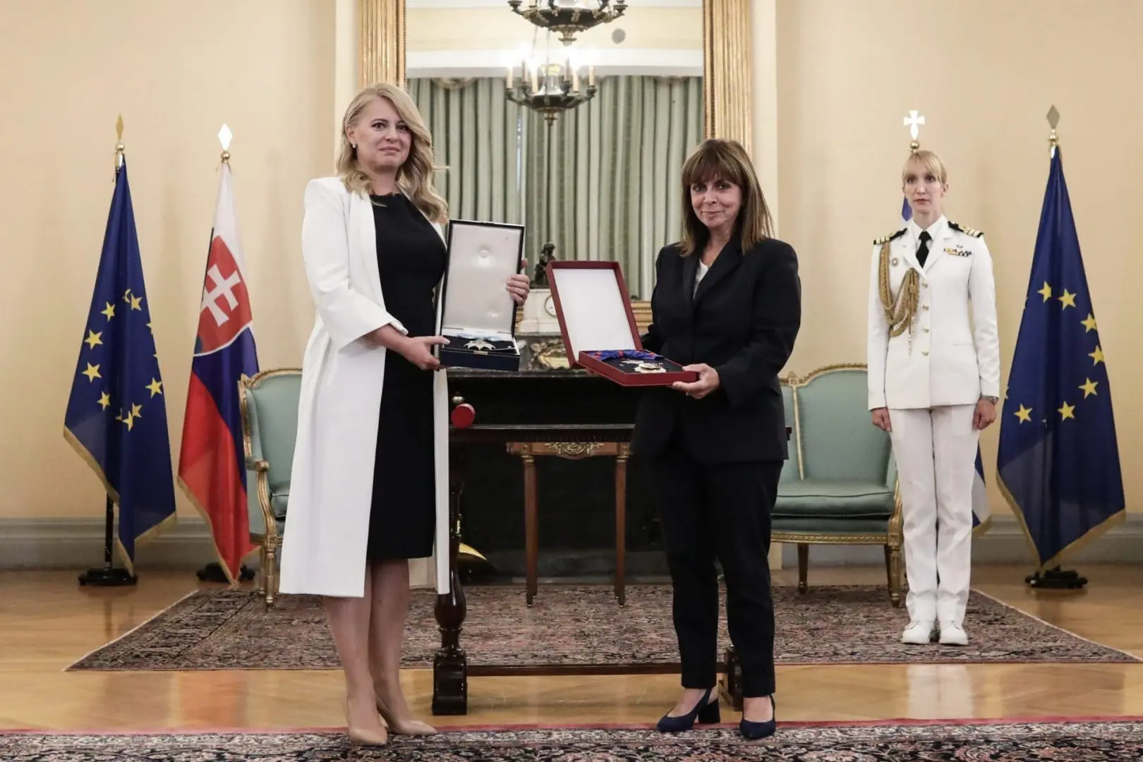 Δηλώσεις των Προέδρων της Ελληνικής Δημοκρατίας και της Σλοβακίας 4
