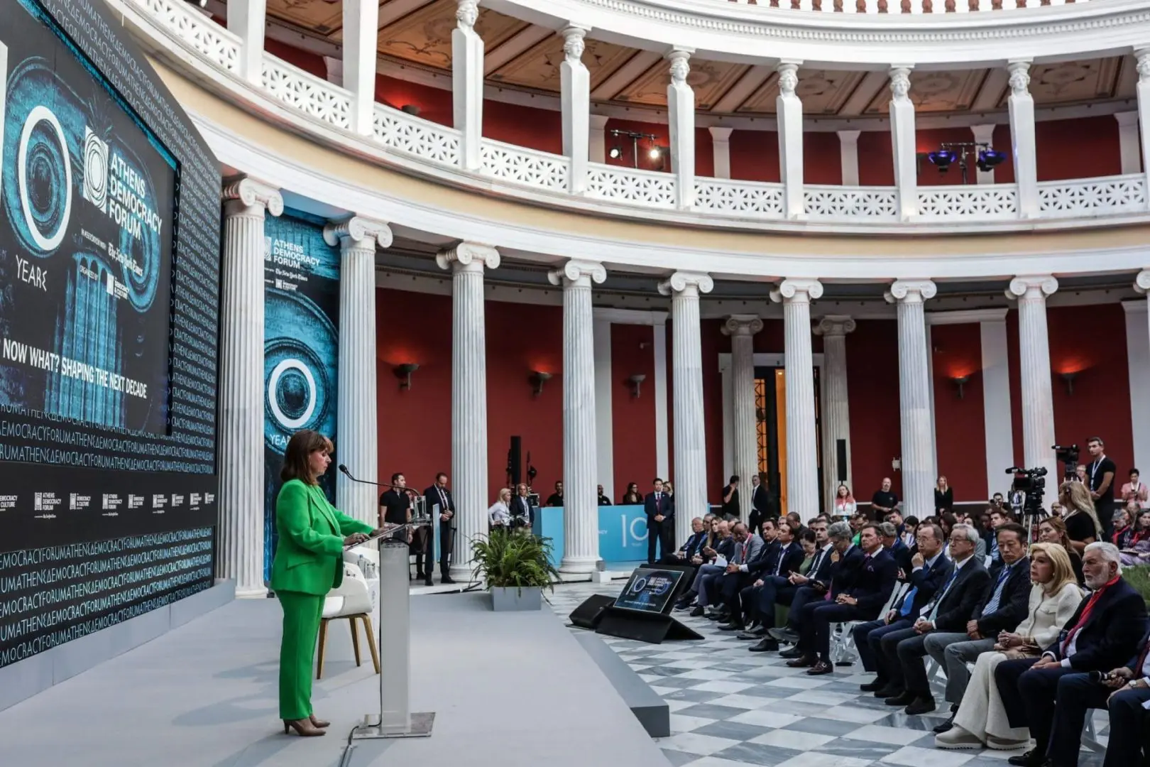 Εναρκτήρια ομιλία στο Athens Democracy Forum 2022 2
