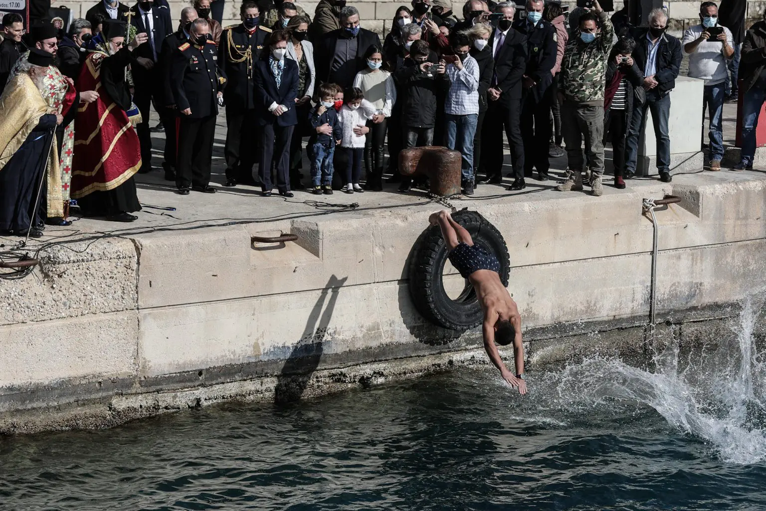 Επίσκεψη στη Γαύδο για τον εορτασμό των Θεοφανείων