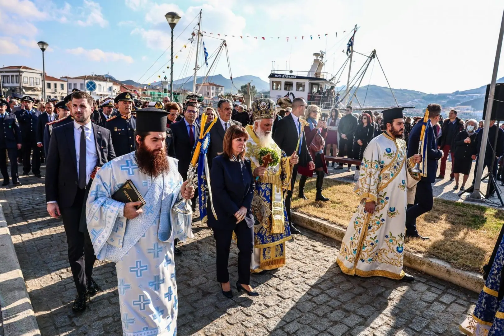 Επίσκεψη στη Λήμνο για τον εορτασμό των Θεοφανείων 7