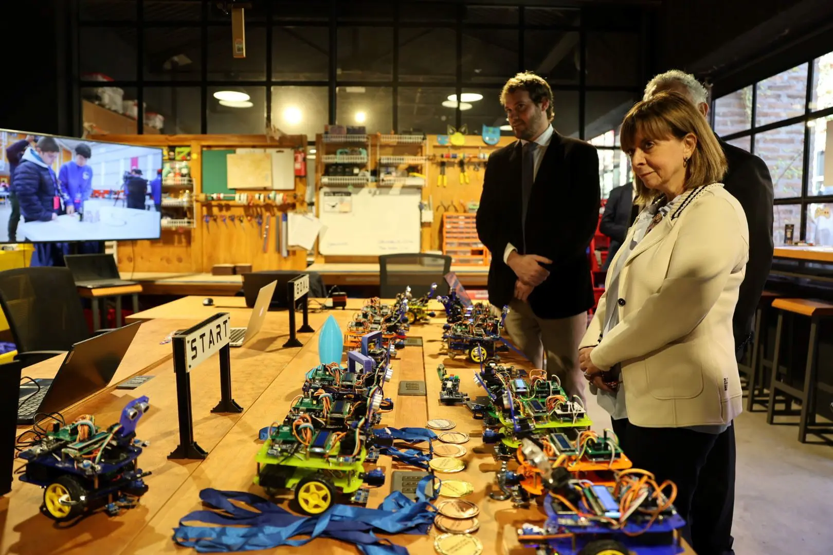 Επίσκεψη στο Ίδρυμα Γαβριήλ και Μαίρης Μουστάκη στο Σαντιάγο 1