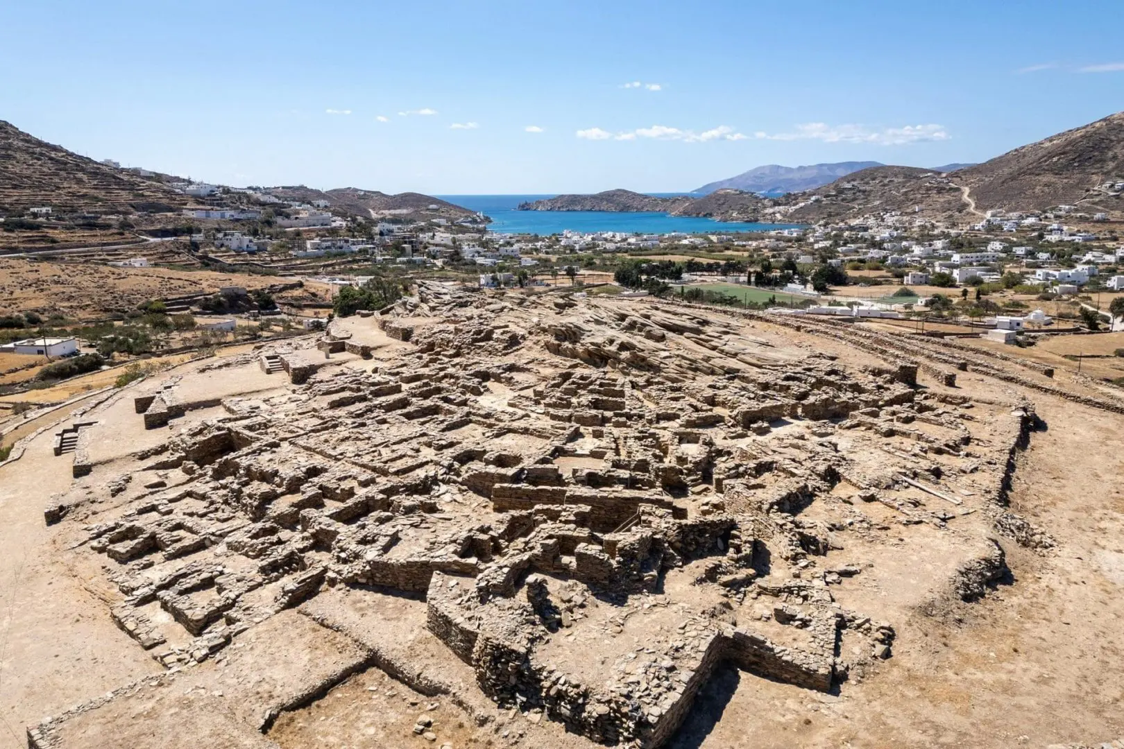 Επίσκεψη στο Αρχαιολογικό Μουσείο Ίου και στον αρχαιολογικό χώρο του Σκάρκου 1