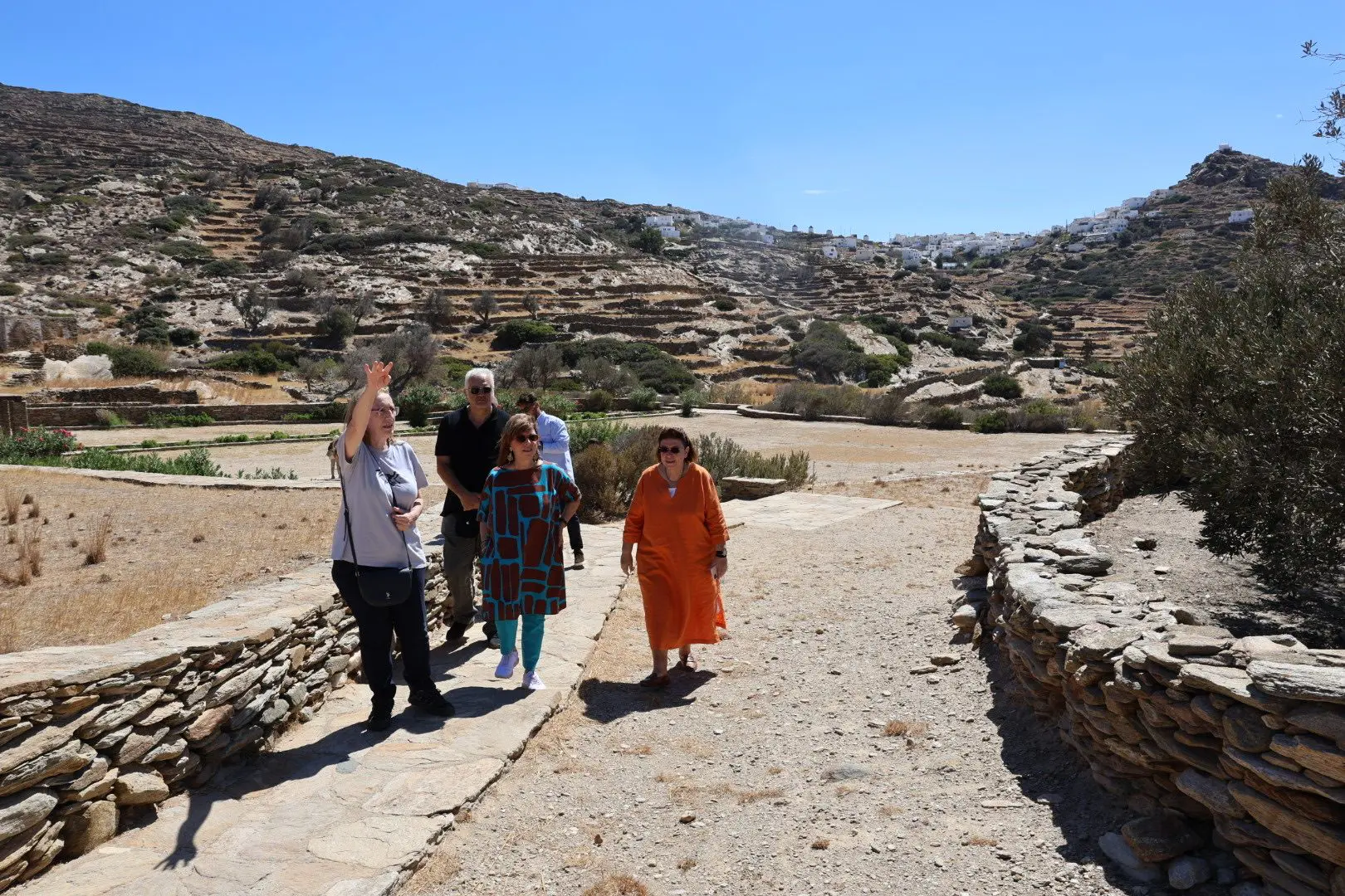 Επίσκεψη στο Αρχαιολογικό Μουσείο Ίου και στον αρχαιολογικό χώρο του Σκάρκου 9