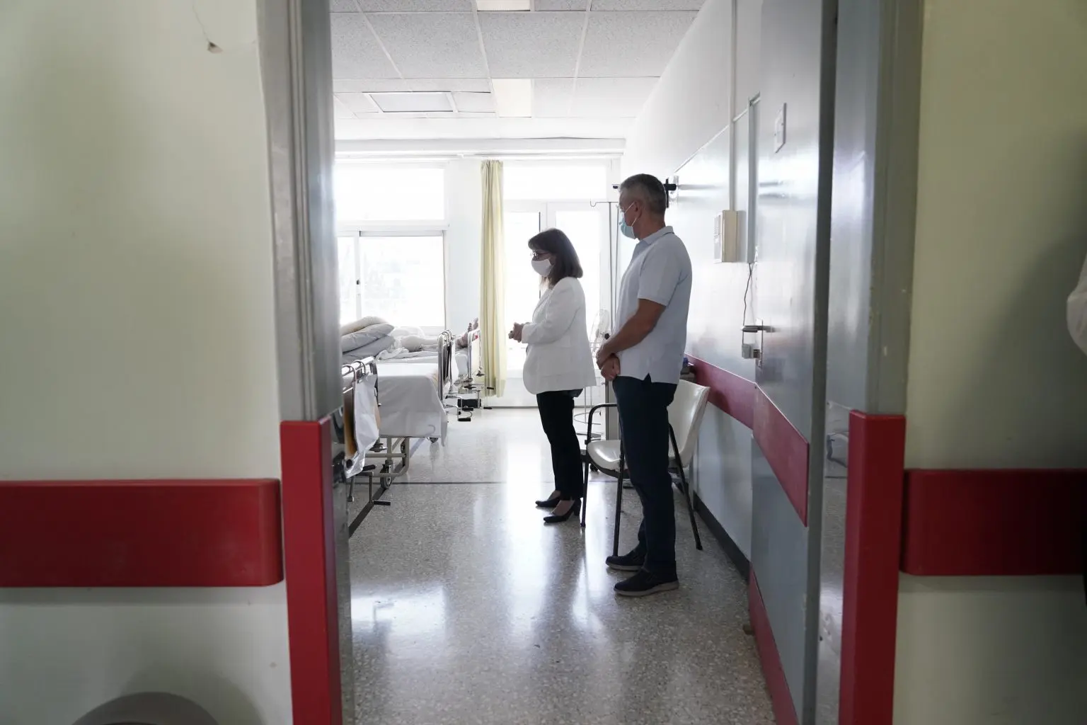 Επίσκεψη στο Γενικό Νοσοκομείο Αττικής ΚΑΤ
