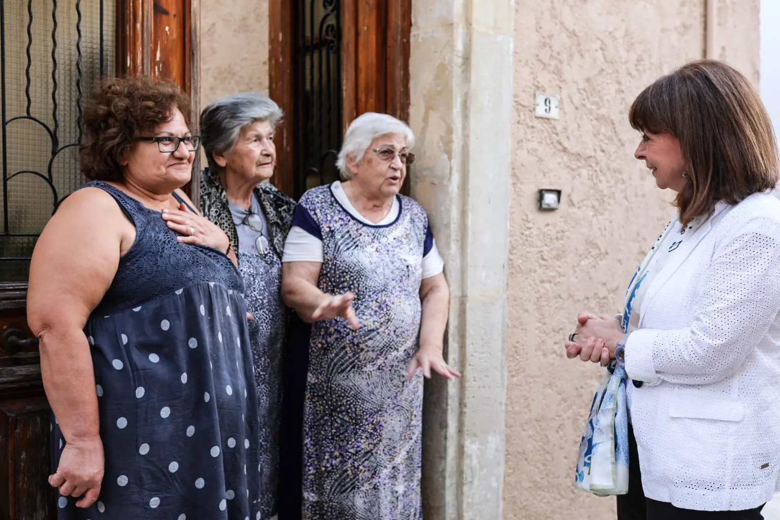 Επίσκεψη στο Ηράκλειο για την 78η Επέτειο του Ολοκαυτώματος της Βιάννου
