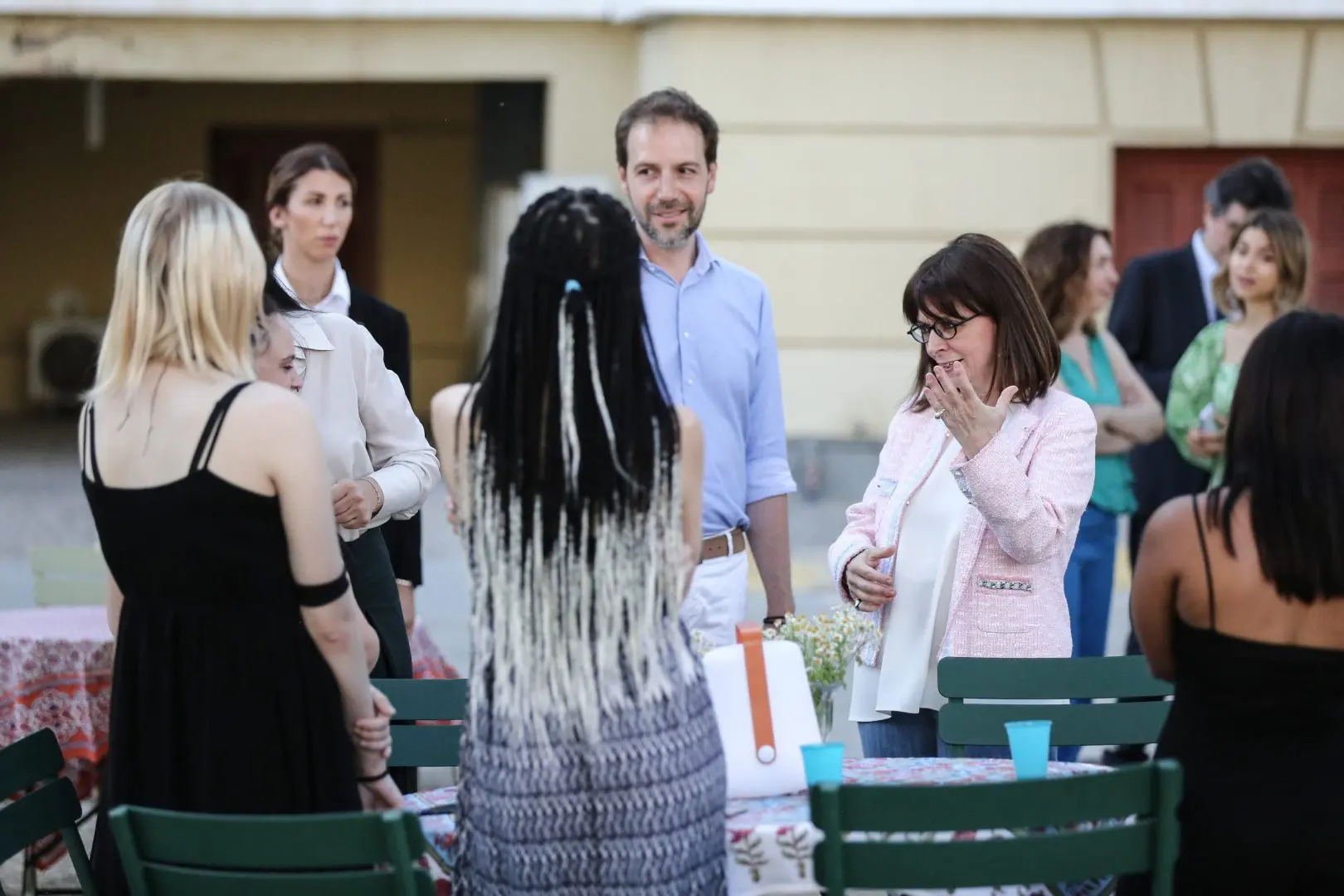 Επίσκεψη της Προέδρου της Δημοκρατίας στην παιδόπολη Αγία Βαρβάρα