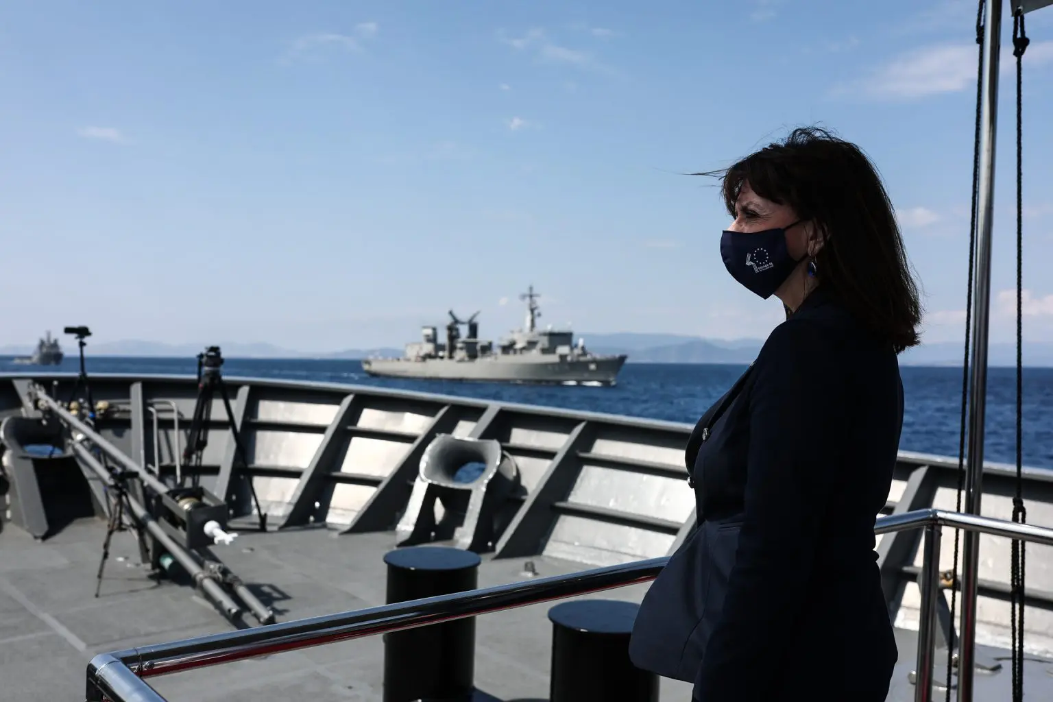 Επιθεώρηση του Στόλου από την Πρόεδρο της Δημοκρατίας