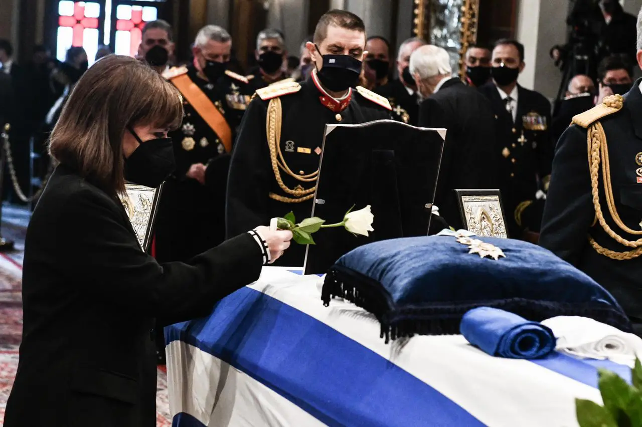 Επικήδειος λόγος της Προέδρου της Δημοκρατίας Κατερίνας Σακελλαροπούλου κατά την εξόδιο ακολουθία 1