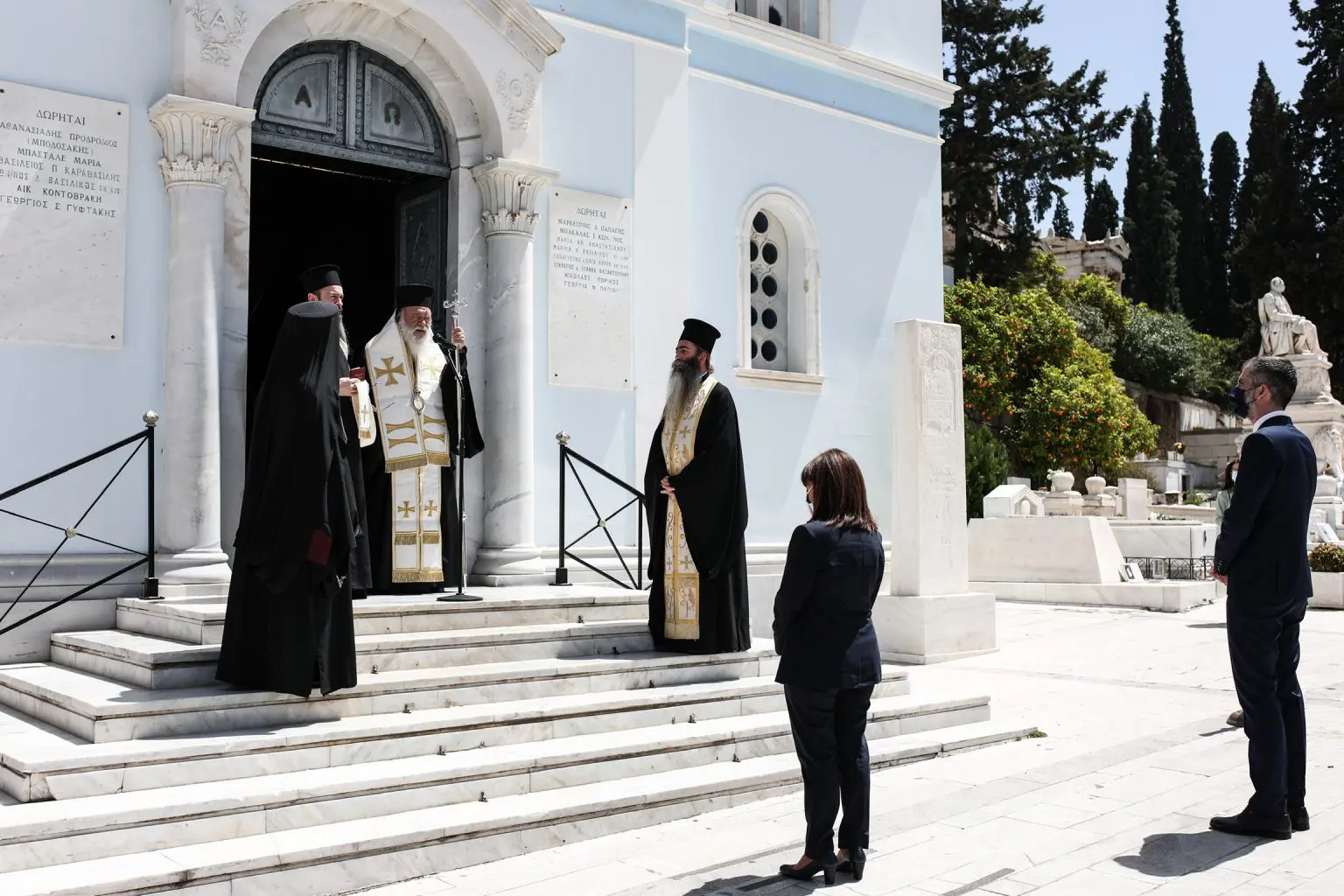 Επιμνημόσυνη Δέηση στη μνήμη των θυμάτων της πανδημίας